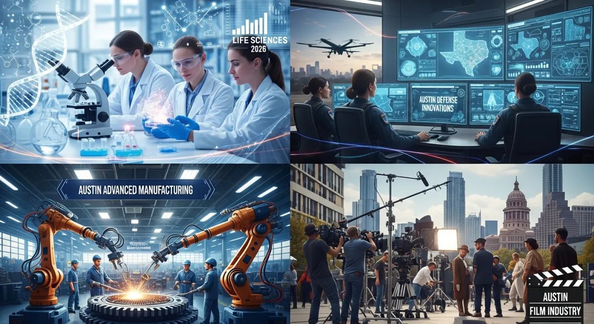 Which Industries Are Actually Growing in Austin Beyond Tech Right Now