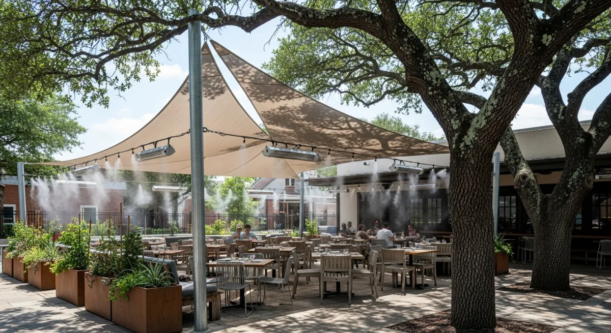 How Austin Restaurants Are Handling Summer Heat on Their Patios