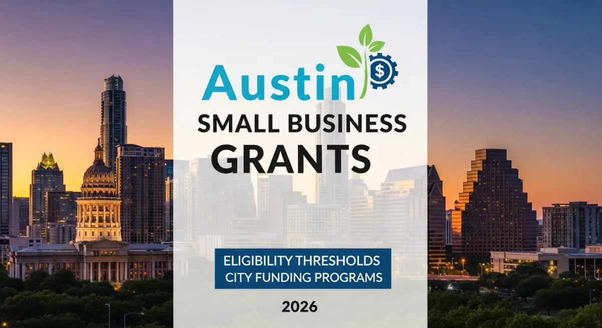 What City of Austin Small Business Grants and Loans Are Open Right Now in 2026