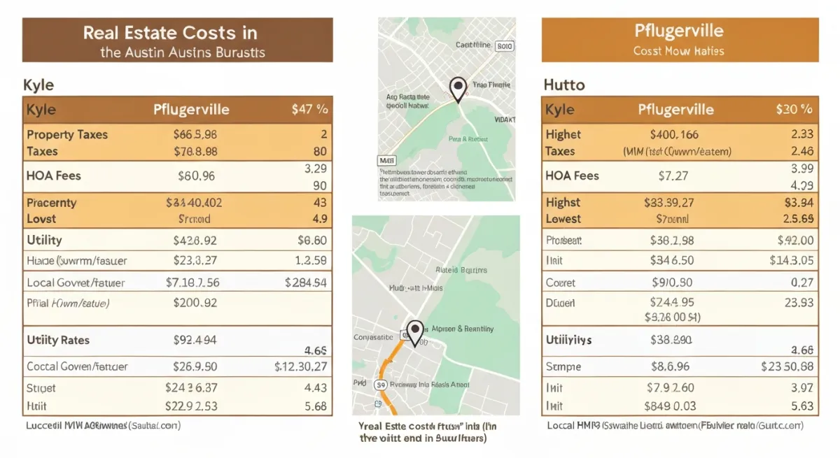 What Kyle, Pflugerville, and Hutto Actually Cost After Taxes, HOAs, Tolls, and Closing Day Surprises