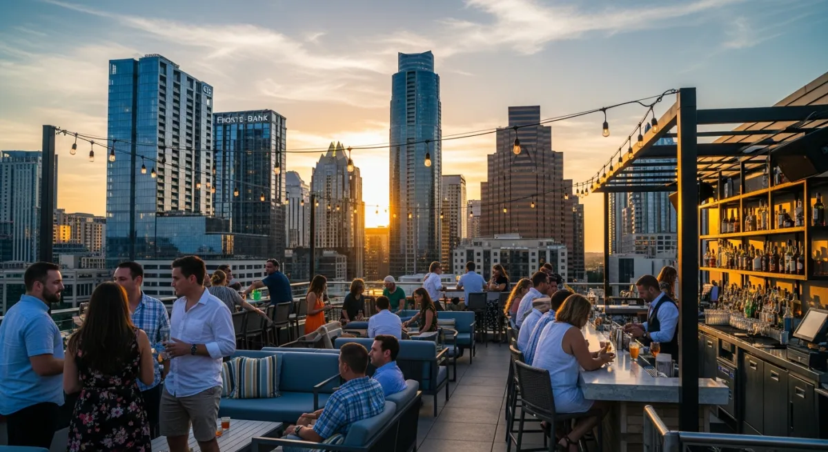 Austin Rooftop Bars That Are Actually Worth the Climb