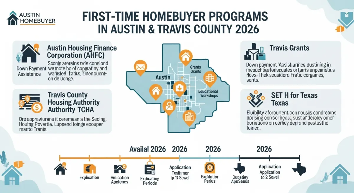 First-Time Homebuyer Programs Available in Austin and Travis County in 2026