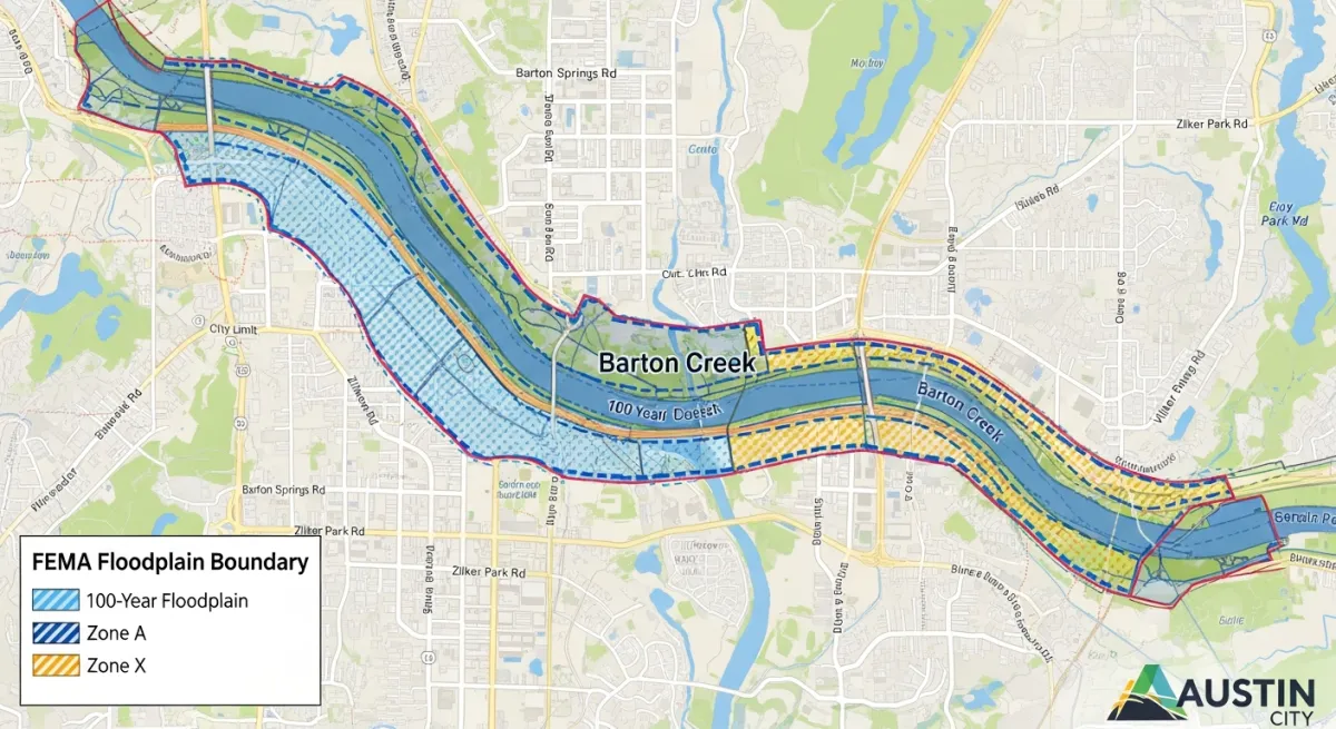 How to Read the FEMA Flood Map for Your Austin Property Before You Buy