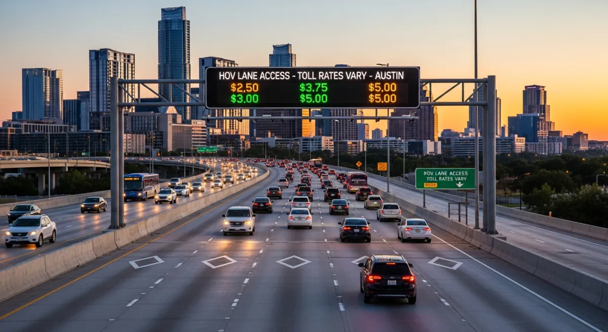 How Austin's New I-35 Express Lanes and HOV Rules Actually Work After Reconstruction