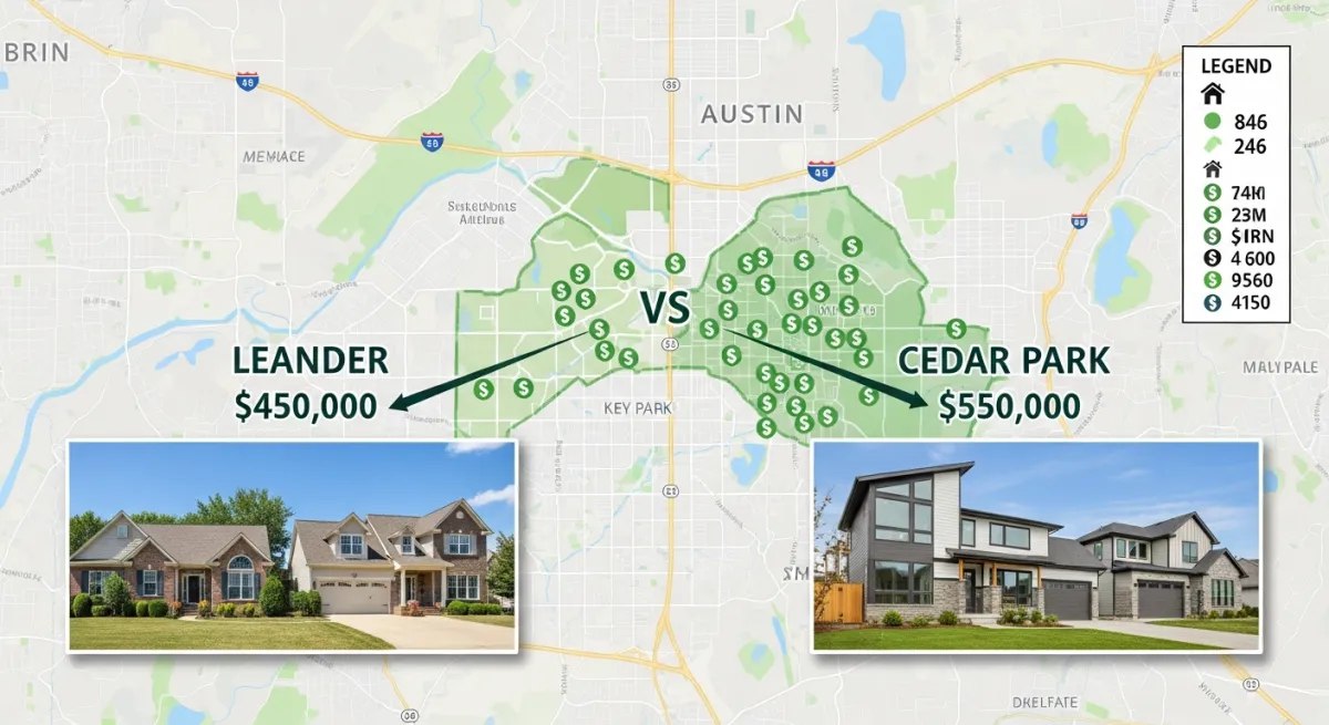 What $450K Actually Buys in Leander or Cedar Park Right Now