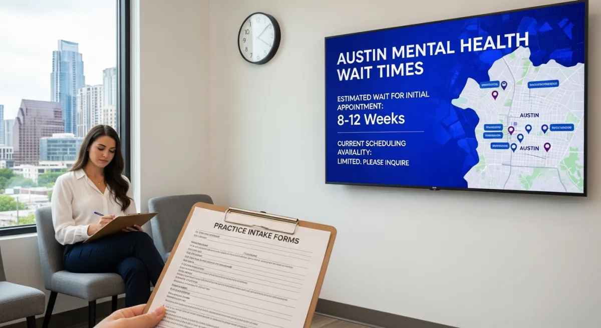 How Long You Will Actually Wait to See a Therapist in Austin Right Now