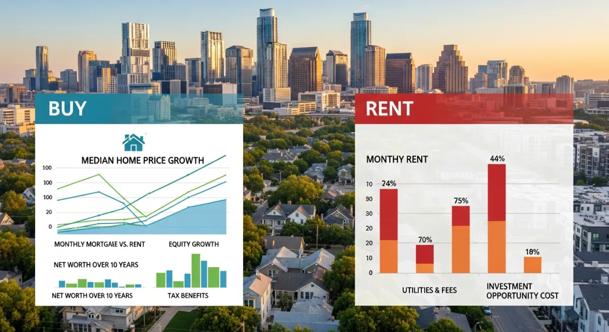 Is It Cheaper to Rent or Buy in Austin in 2026 If You Plan to Stay Five Years?