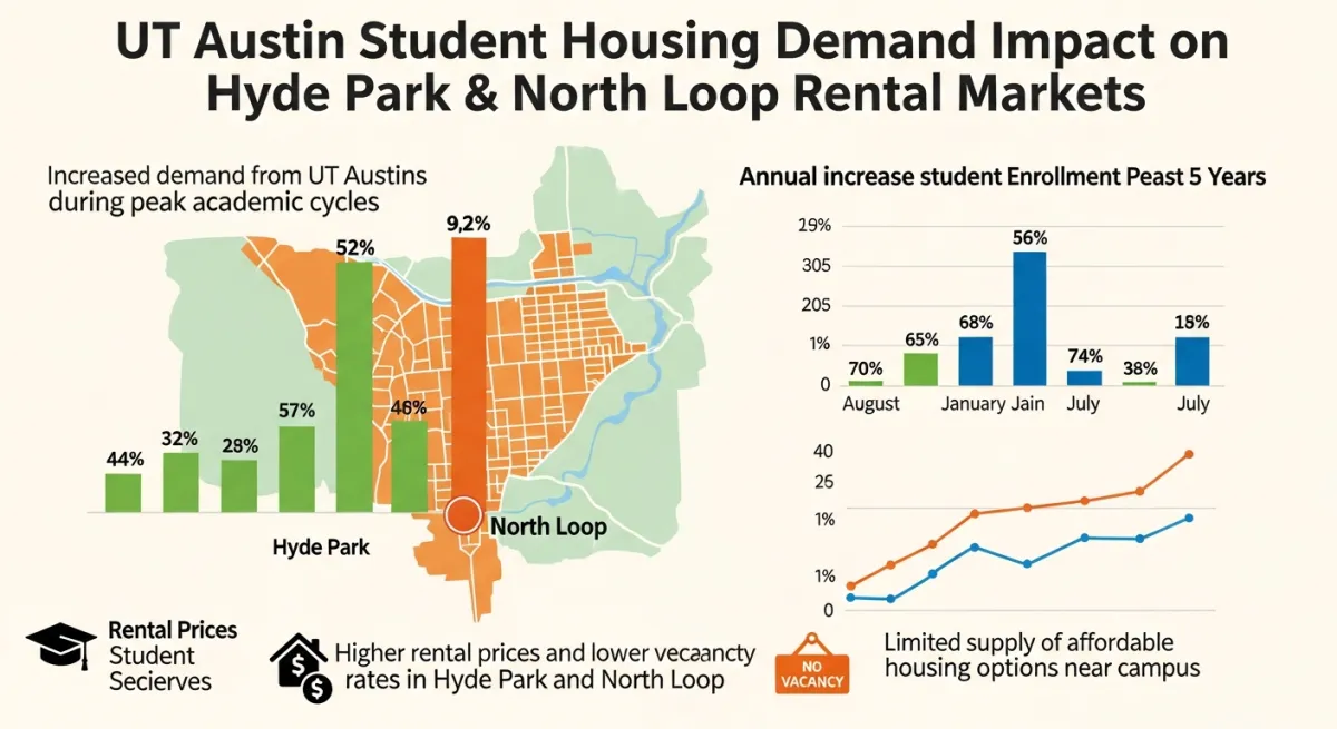 What the Student Housing Rush Around UT Austin Means for Everyone Renting Nearby This Fall